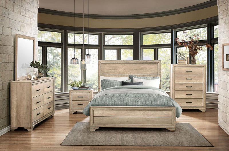Lonan Mirror in Natural 1955-6 - Ace Furniture and Decor