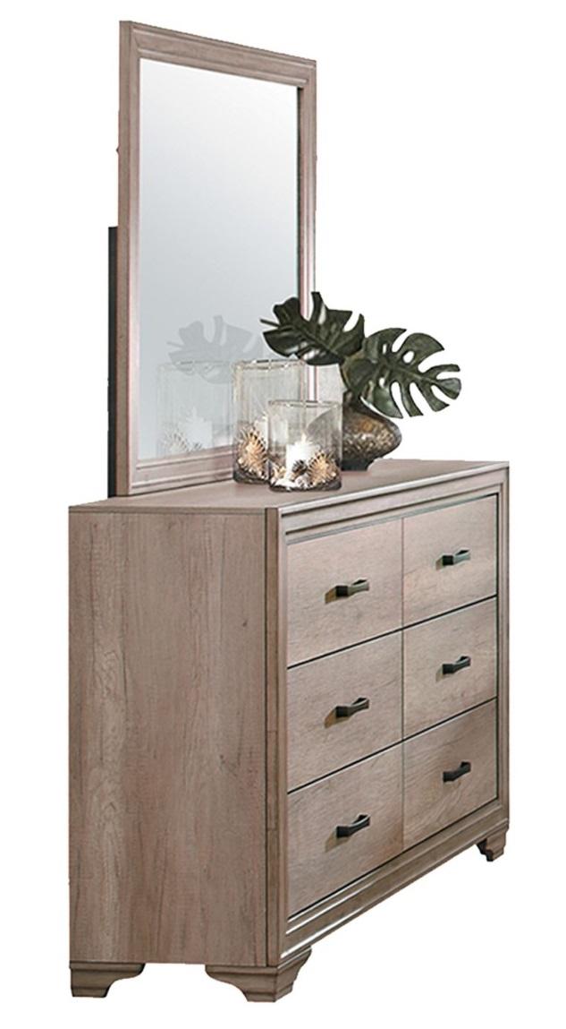 Lonan Mirror in Natural 1955-6 - Ace Furniture and Decor