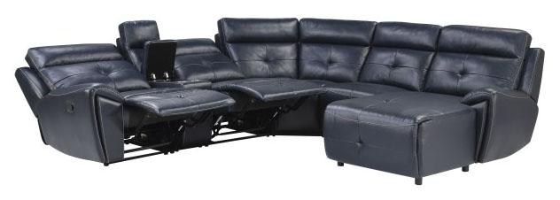 Avenue Left Side Reclining Chair in Navy 9469NVB-LR - Ace Furniture and Decor