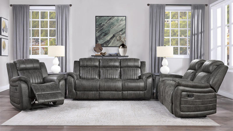 Centeroak Reclining Chair in Gray 9479BRG-1 - Ace Furniture and Decor