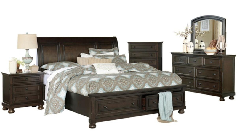 Begonia Queen Platform Bed in Gray 1718GY-1* - Ace Furniture and Decor