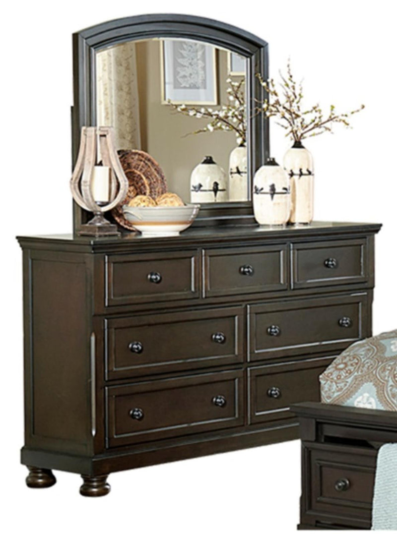 Begonia Mirror in Gray 1718GY-6 - Ace Furniture and Decor