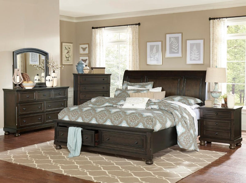 Begonia Mirror in Gray 1718GY-6 - Ace Furniture and Decor
