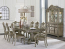Catalonia Dining Table in Platinum Gold 1824PG-112*
