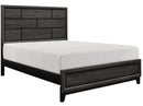 Davi King Panel Bed in Gray 1645K-1EK*