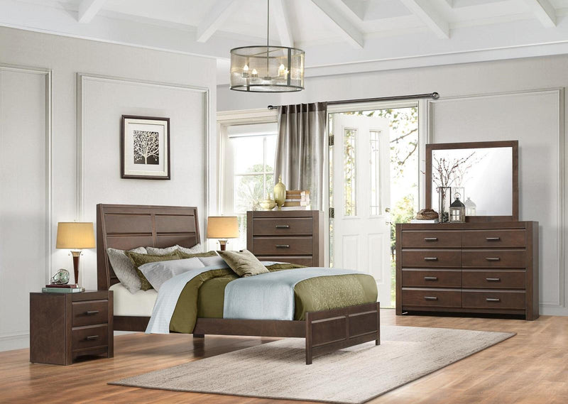 Erwan Mirror in Dark Walnut 1961-6 - Ace Furniture and Decor