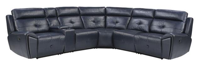 Avenue Left Side Reclining Chair in Navy 9469NVB-LR - Ace Furniture and Decor