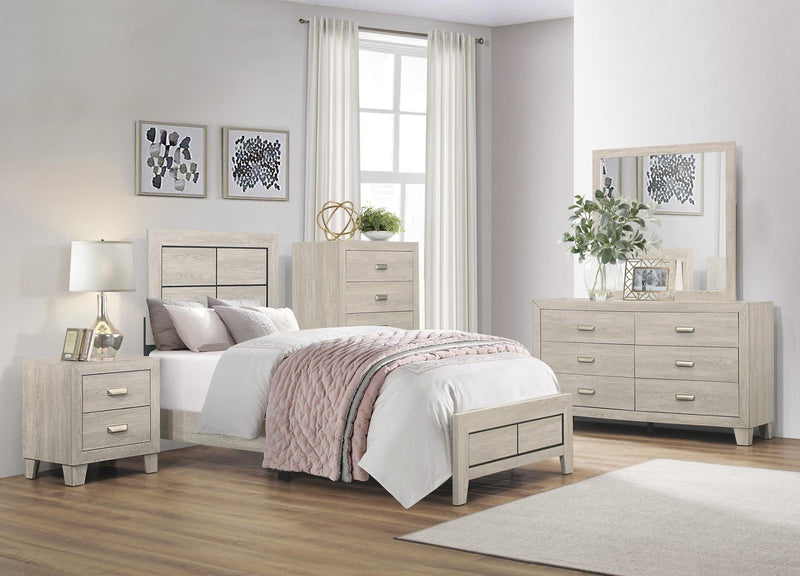 Quinby 5 Drawer Chest in Light Brown 1525-9 - Ace Furniture and Decor