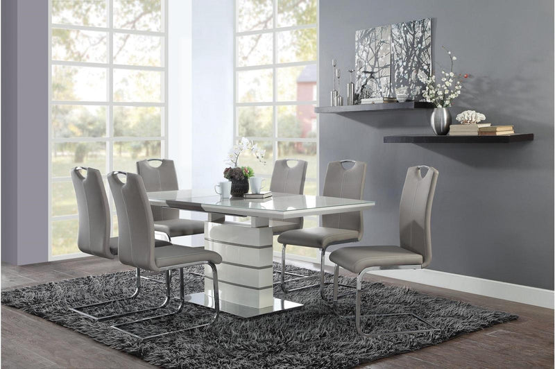 Glissand Side Chair in Chrome (Set of 2) - Ace Furniture and Decor