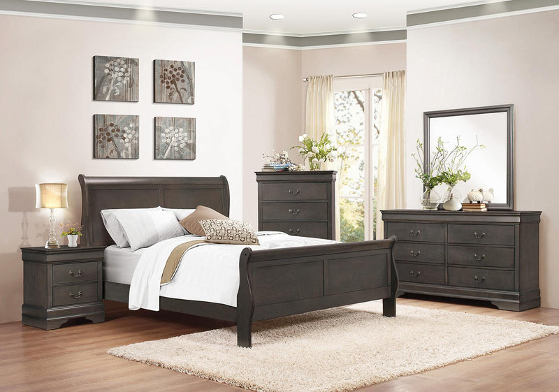 Mayville 5 Drawer Chest in Gray 2147SG-9 - Ace Furniture and Decor