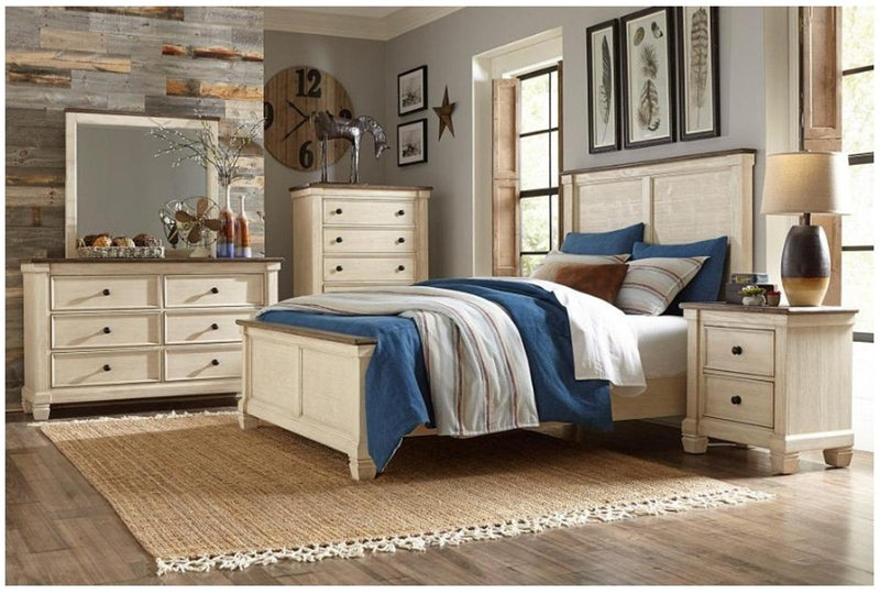 Weaver Nightstand in Two Tone 1626-4 - Ace Furniture and Decor