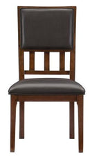 Frazier Park Side Chair in Dark Cherry (Set of 2)