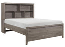 Woodrow Twin Platform Bed in Gray 2042NBT-1*