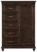 Cardona Wardrobe Chest in Driftwood Charcoal 1689-10