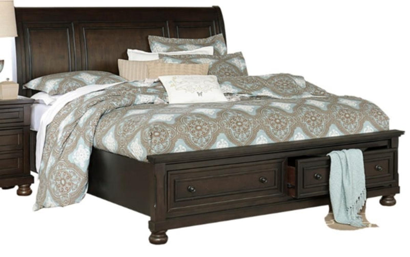 Begonia Queen Platform Bed in Gray 1718GY-1* - Ace Furniture and Decor