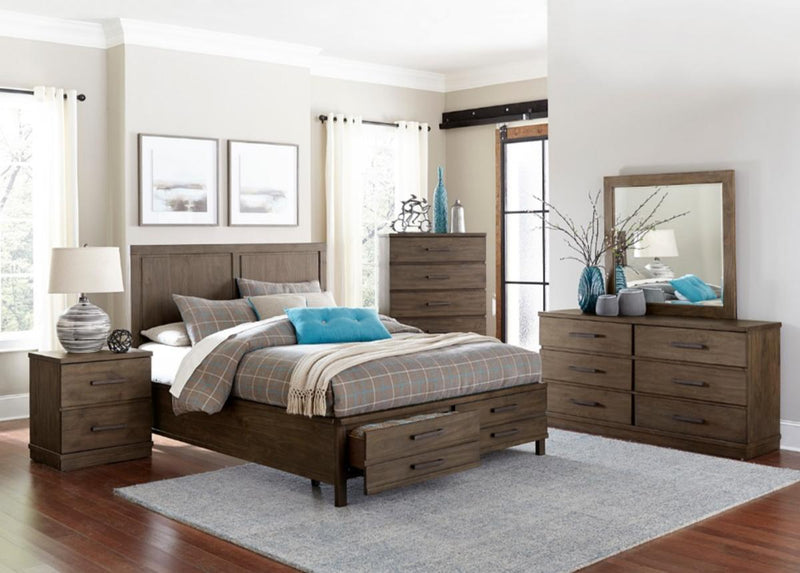 Bracco Mirror in Rustic Brown 1769-6 - Ace Furniture and Decor