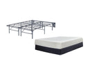 10 Inch Chime Memory Foam Mattress Set - Ace Furniture and Decor