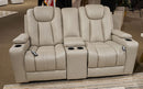 Elevate Edges Glider Reclining Loveseat with Console - Ace Furniture and Decor