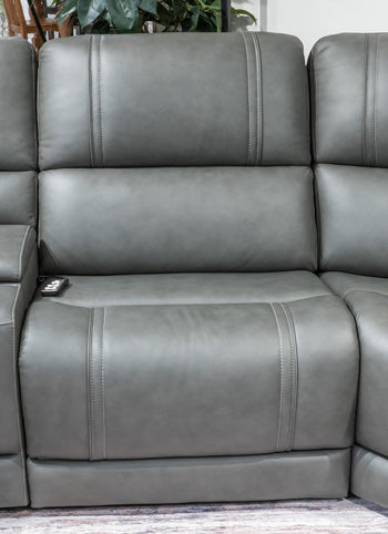 5Z - Pittson Power Reclining Sectional - Ace Furniture and Decor