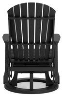 Hyland wave Outdoor Swivel Glider Chair - Ace Furniture and Decor