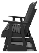 Hyland wave Outdoor Glider Loveseat - Ace Furniture and Decor