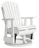 Hyland wave Outdoor Swivel Glider Chair - Ace Furniture and Decor