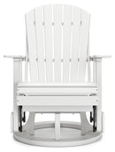 Hyland wave Outdoor Swivel Glider Chair - Ace Furniture and Decor
