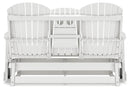Hyland wave Outdoor Glider Loveseat - Ace Furniture and Decor