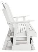 Hyland wave Outdoor Glider Loveseat - Ace Furniture and Decor