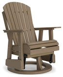 Hyland wave Outdoor Swivel Glider Chair - Ace Furniture and Decor