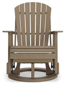 Hyland wave Outdoor Swivel Glider Chair - Ace Furniture and Decor