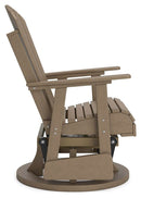 Hyland wave Outdoor Swivel Glider Chair - Ace Furniture and Decor