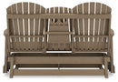 Hyland wave Outdoor Glider Loveseat - Ace Furniture and Decor