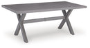 Half Moon Beach Outdoor Dining Table - Ace Furniture and Decor