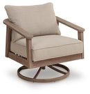 Harmony Headlands Outdoor Swivel Lounge with Cushion - Ace Furniture and Decor