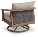 Harmony Headlands Outdoor Swivel Lounge with Cushion - Ace Furniture and Decor