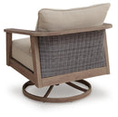 Harmony Headlands Outdoor Swivel Lounge with Cushion - Ace Furniture and Decor