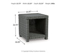 Elite Park Outdoor End Table - Ace Furniture and Decor