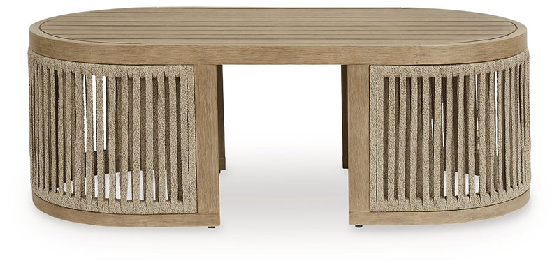 Serena Shores Outdoor Coffee Table - Ace Furniture and Decor
