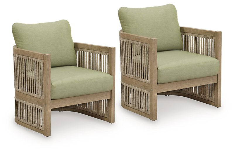 Serena Shores Outdoor Lounge Chair (Set of 2) - Ace Furniture and Decor