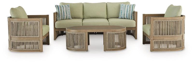 Serena Shores Outdoor Seating Set - Ace Furniture and Decor