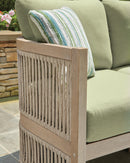 Serena Shores Outdoor Sofa with Cushion - Ace Furniture and Decor