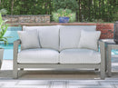 Hurley Park Outdoor Loveseat with Cushion - Ace Furniture and Decor
