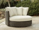 Kimora Outdoor Swivel Lounge Chair with Cushion - Ace Furniture and Decor