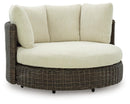 Kimora Outdoor Swivel Lounge Chair with Cushion - Ace Furniture and Decor