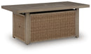 Laguna Heights Outdoor Fire Pit Table - Ace Furniture and Decor