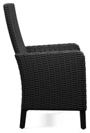 Beachcroft Outdoor Arm Chair with Cushion (Set of 2) - Ace Furniture and Decor