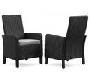 Beachcroft Outdoor Arm Chair with Cushion (Set of 2) - Ace Furniture and Decor