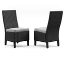 Beachcroft Outdoor Side Chair with Cushion (Set of 2) - Ace Furniture and Decor