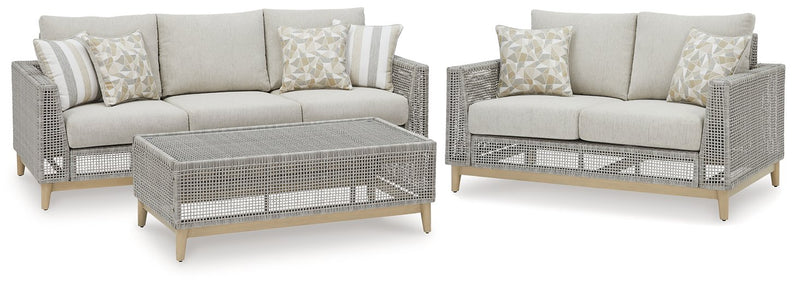 Seton Creek Outdoor Seating Set - Ace Furniture and Decor